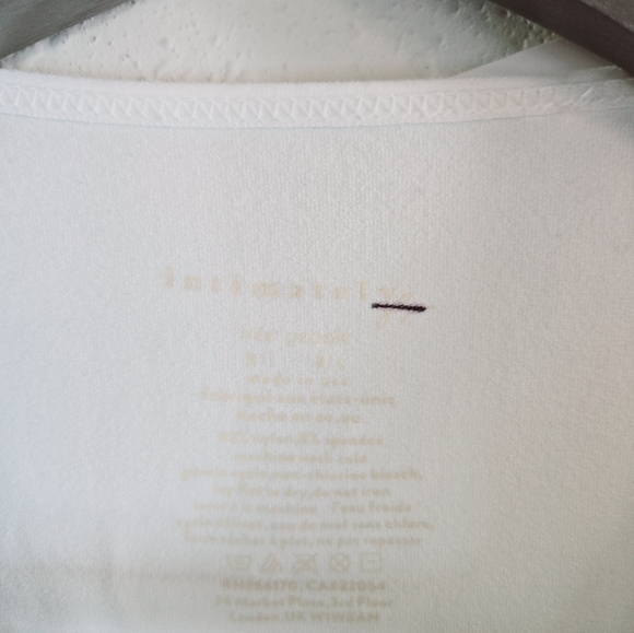 Free People Intimately Light Sage Seamless Women’s Bodysuit Sz M-L NWT - Picture 8 of 9